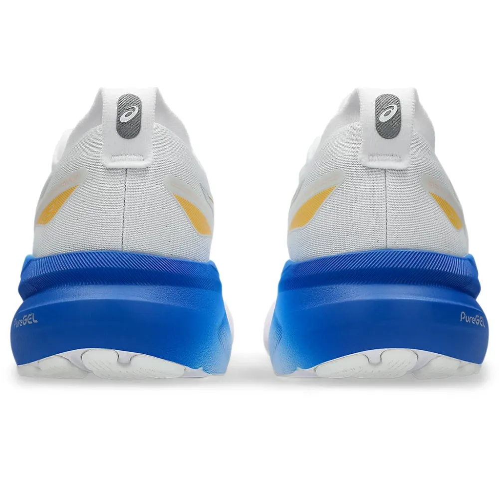 Asics Shoes Non Slip ASICS Men's Gel-Kayano 31 Running Shoe (White/Breeze)