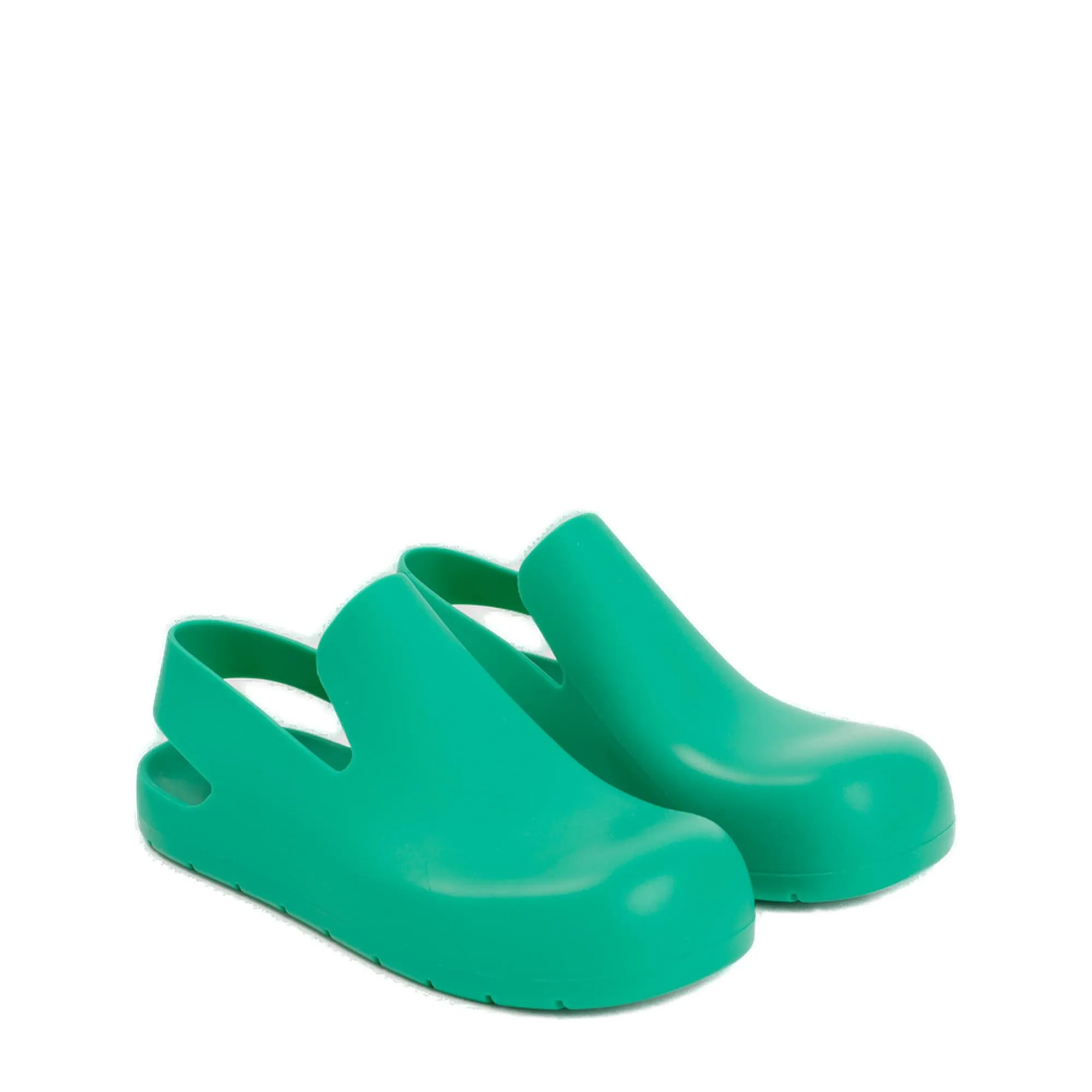 Bottega Veneta Puddle Round Toe Slingback Sandals Platform Sandals