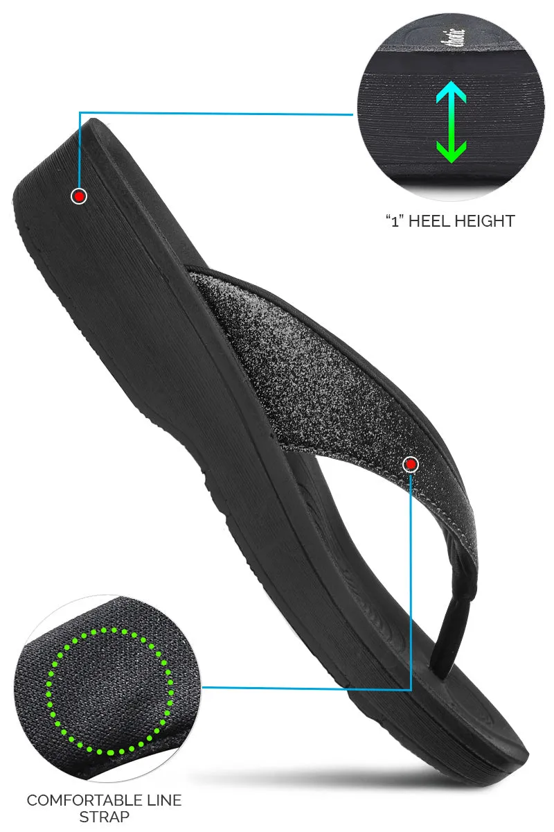 Princess Polly Flip Flops Aerothotic - Crystal Mist Women's Comfortable Flip-Flops Sandal