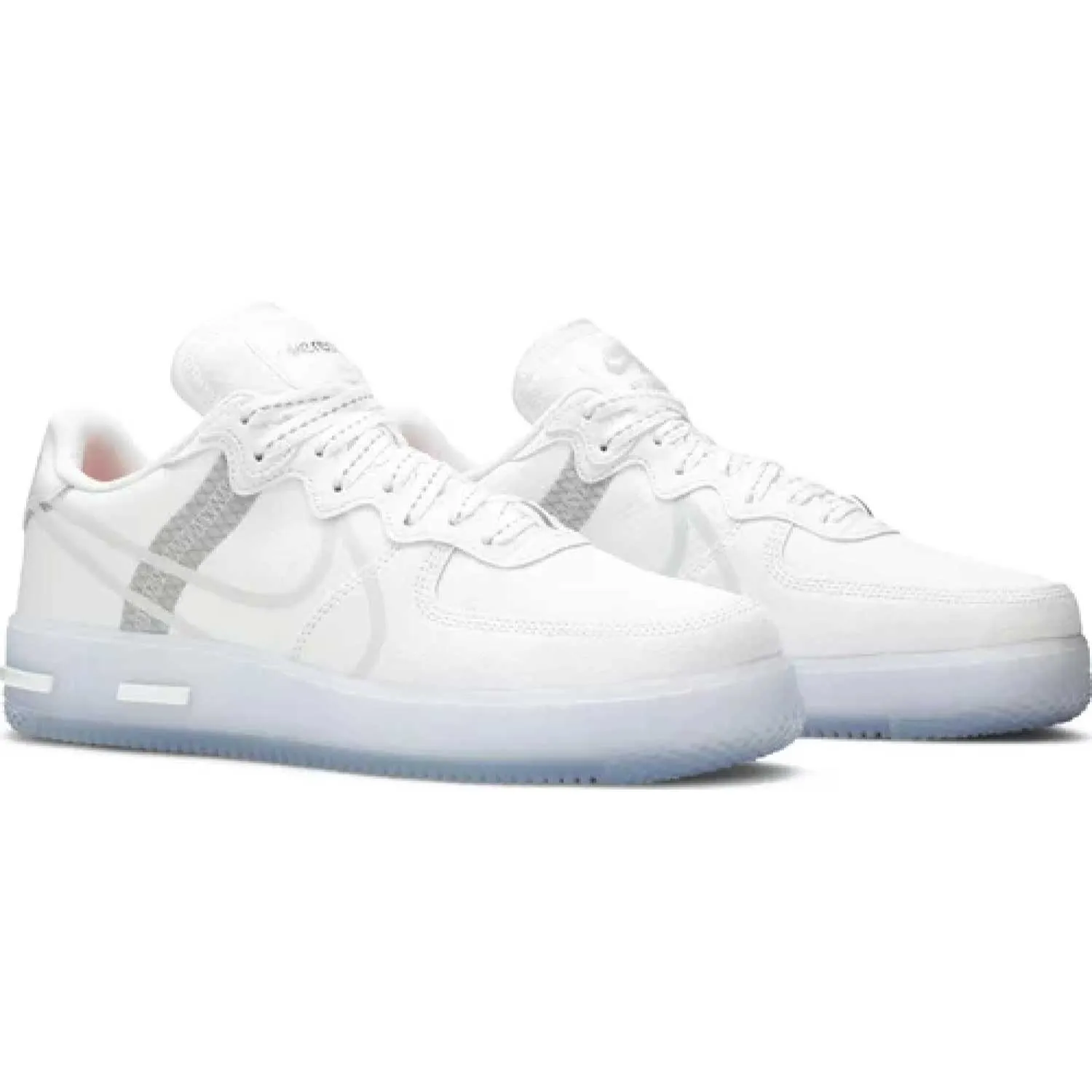 Air Force 1 React QS 'White Ice' Top Asics Running Shoes 2024