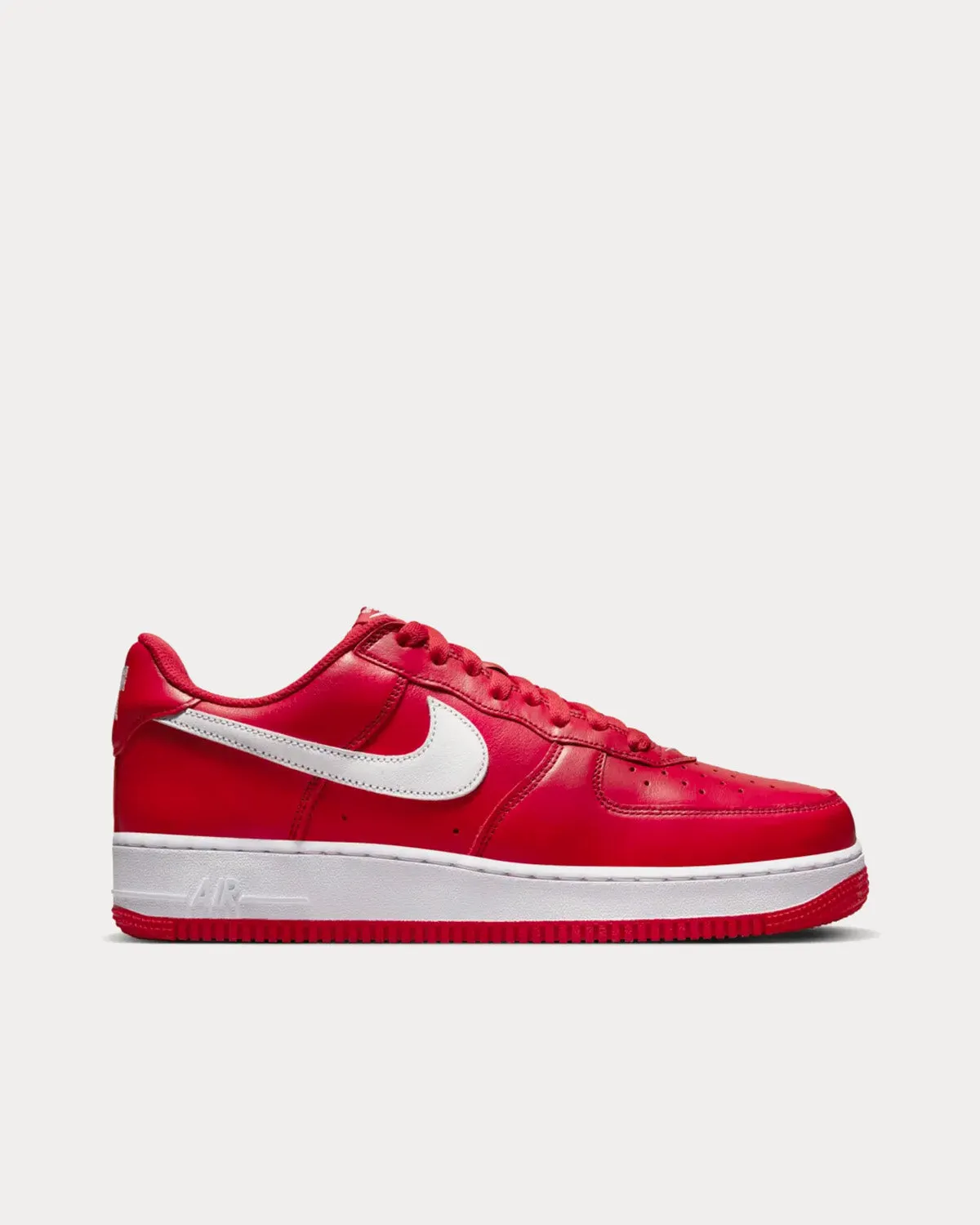Discontinued Asics Shoes Air Force 1 'University Red' Low Top Sneakers