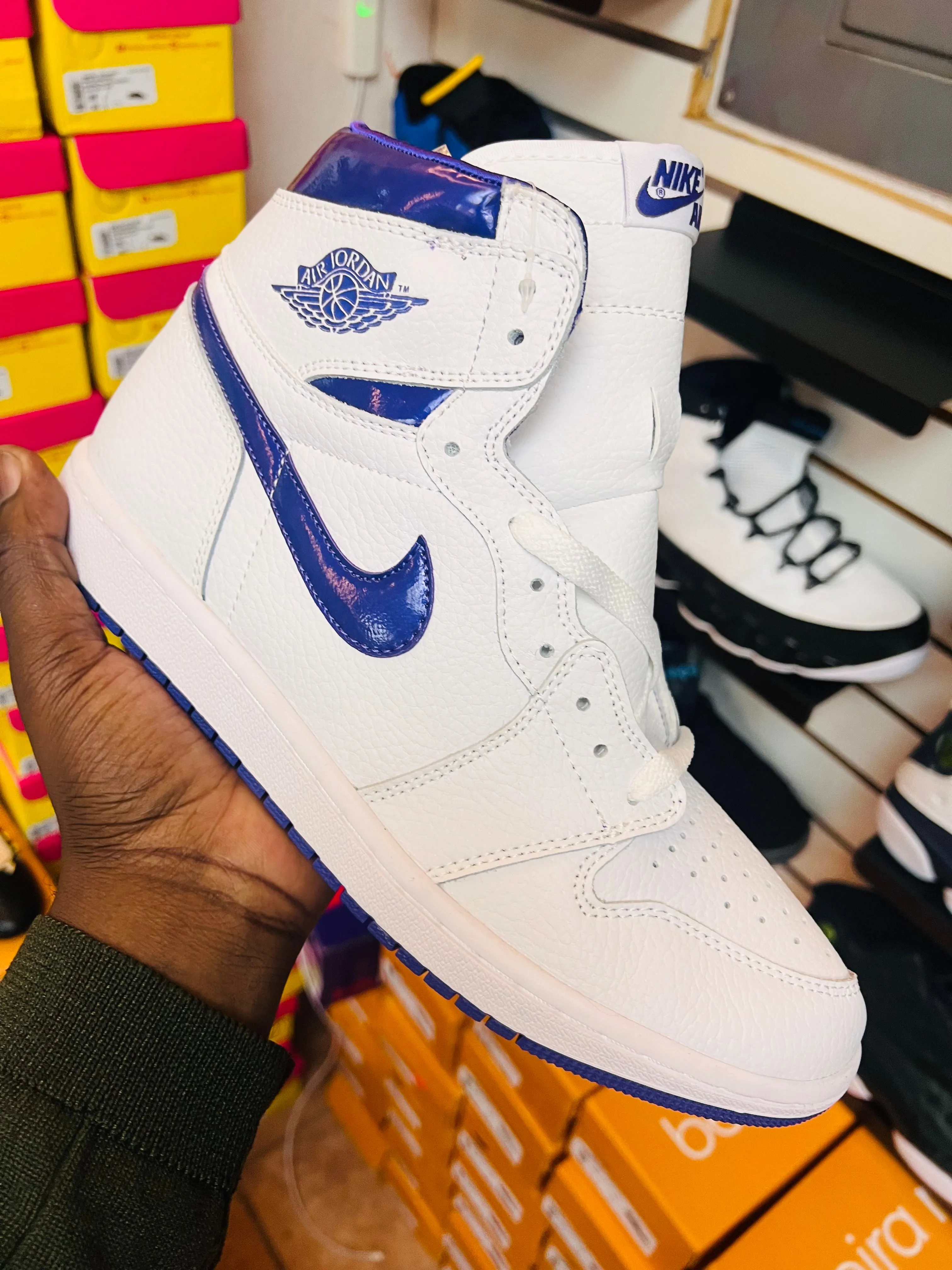 Similar Shoes To Asics Air Jordan 1 Retro High Grand Purple