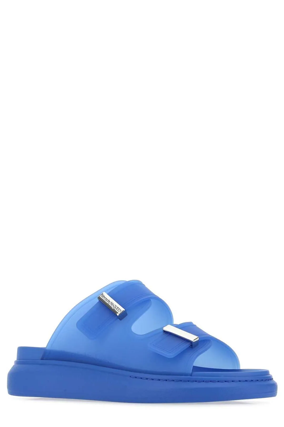 Alexander McQueen Double Buckle Strap Slides Best Sandals Walking