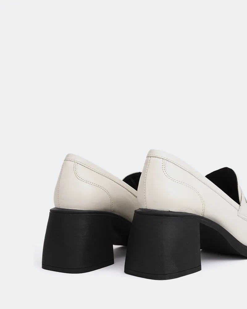 Station Off White Leather Loafers At Macy's