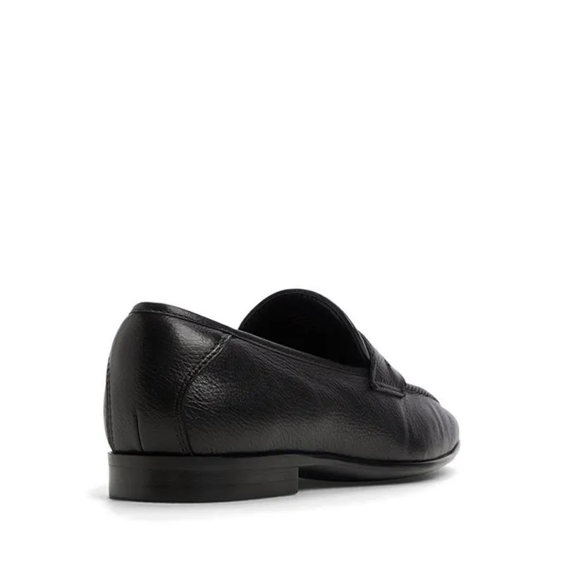 LARAEDE LOAFERS - BLACK Slip On Wool Shoes