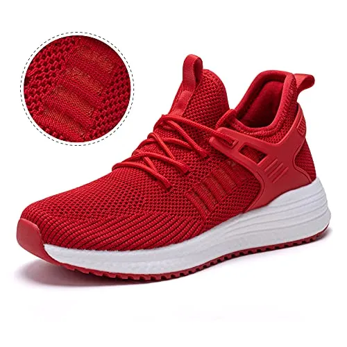 Dolphin Women's Running Shoes - Lightweight Breathable Memory Foam Sneaker Sneakers For Bad Feet