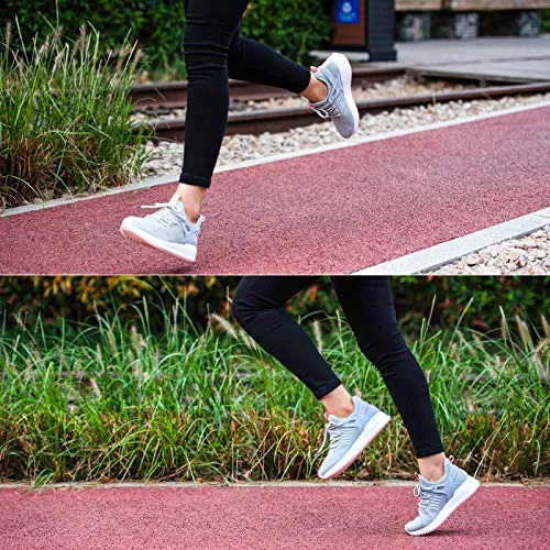 Best Sneakers For Runners Dolphin Women's Running Shoes - Lightweight Breathable Memory Foam Sneaker