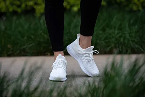 Dolphin Women's Running Shoes - Lightweight Breathable Memory Foam Sneaker Goat Com Sneakers