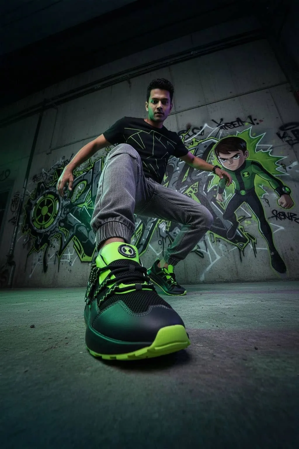 Bacca Bucci  Ben 10 Omnitrix Edition Smash Edge Sneakers