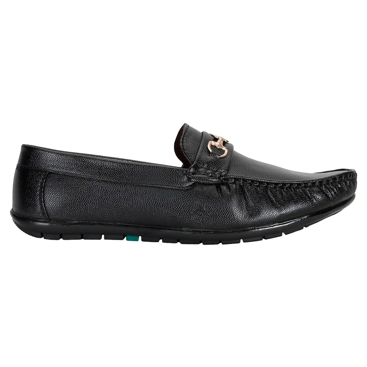Fashionable Loafers Shoes For Men Patent Leather Lug Sole Loafers