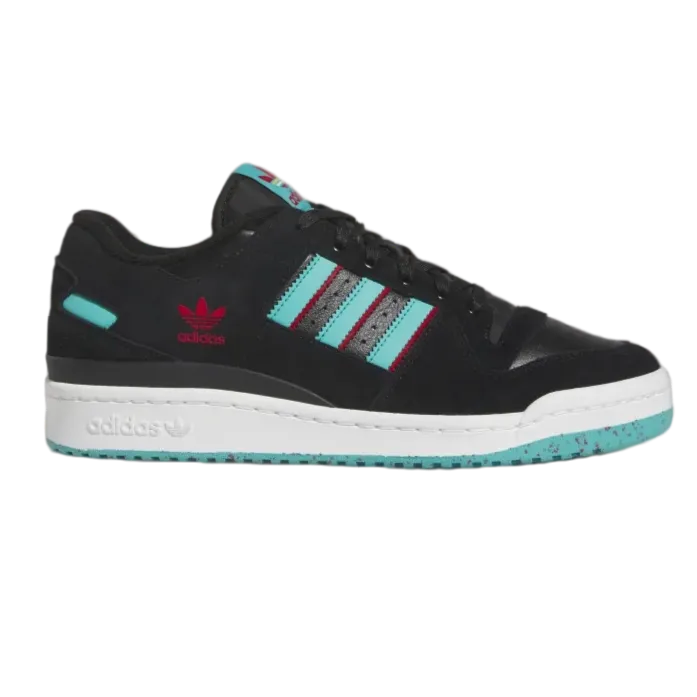 Navy Adidas Tennis Shoes Adidas Forum 84 Low ADV Black/Bold Gold/Scarlet