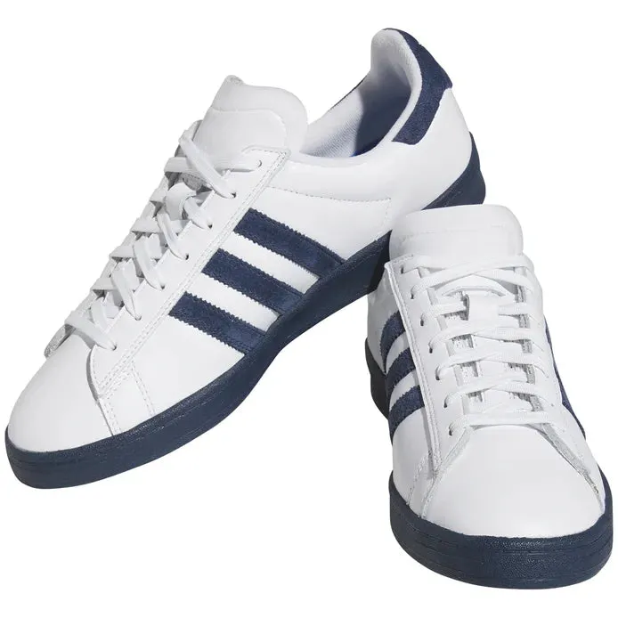Adidas Campus ADV Shoe White /Navy Nba Adidas Basketball Shoes