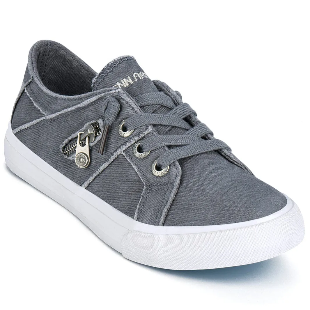 Sustainable Sneakers JENN ARDOR Elastic Slip-On Sneakers - Retro Fashion Comfort