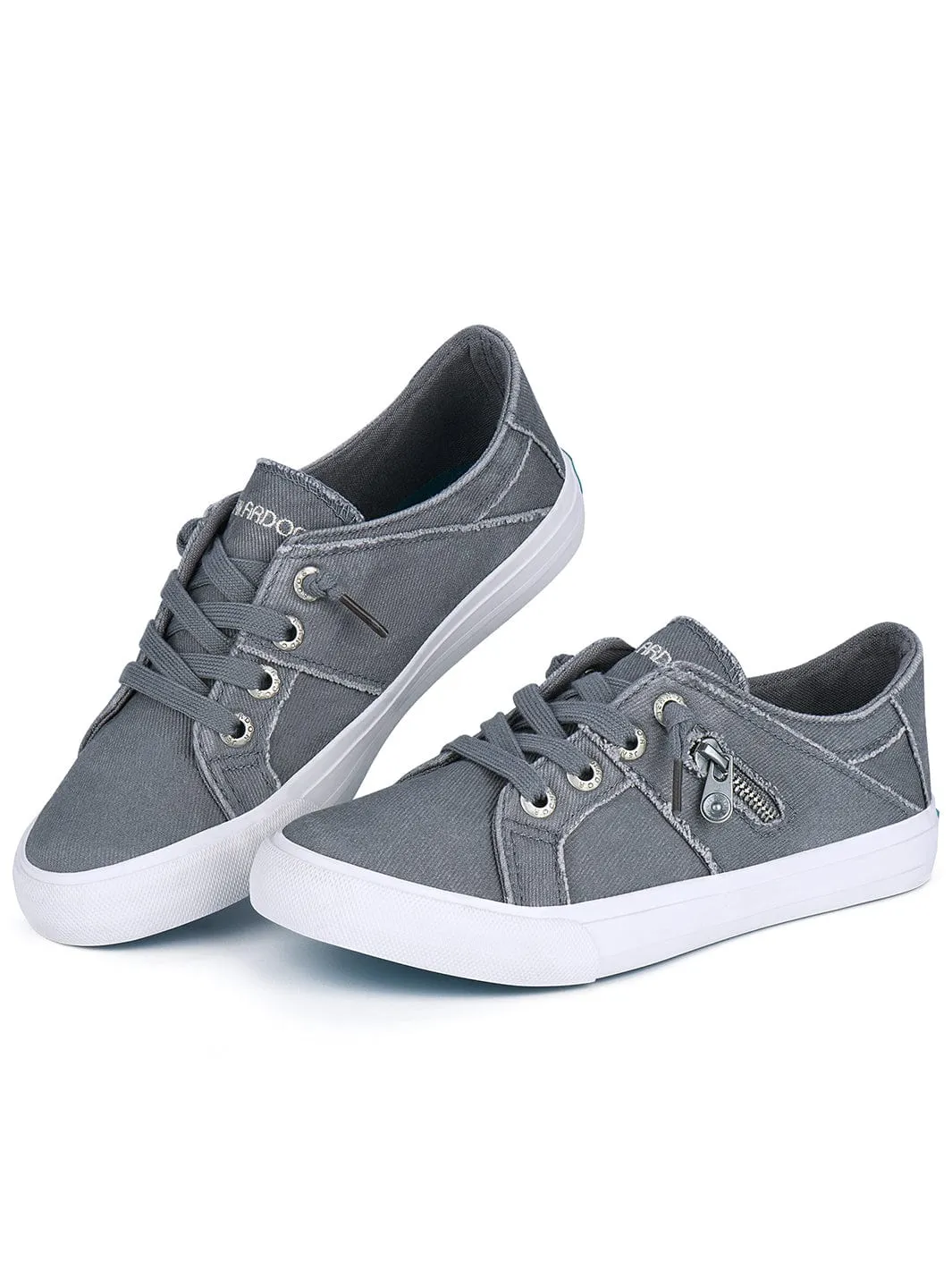 Sneakers That Look Like Feet JENN ARDOR Elastic Slip-On Sneakers - Retro Fashion Comfort