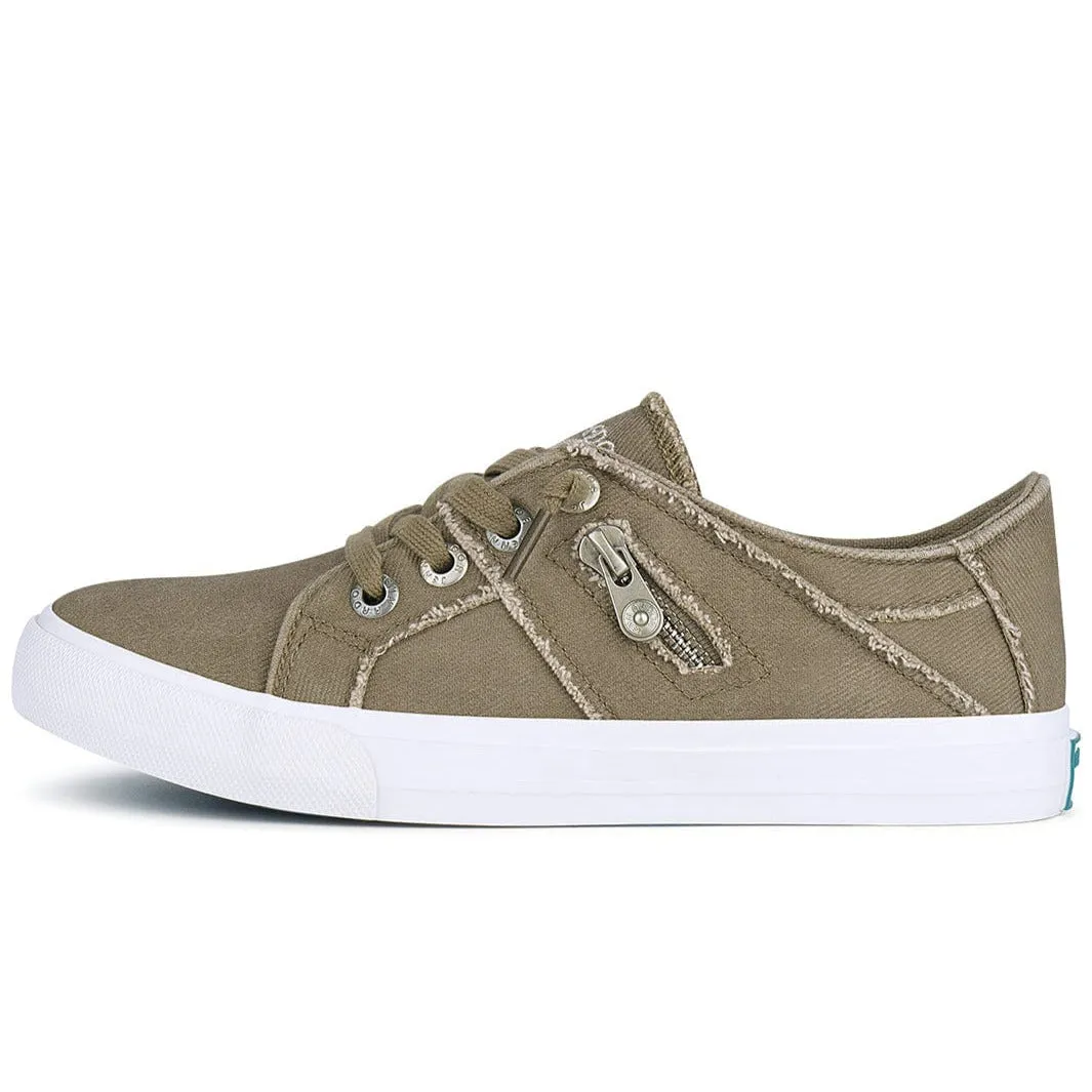 JENN ARDOR Elastic Slip-On Sneakers - Retro Fashion Comfort