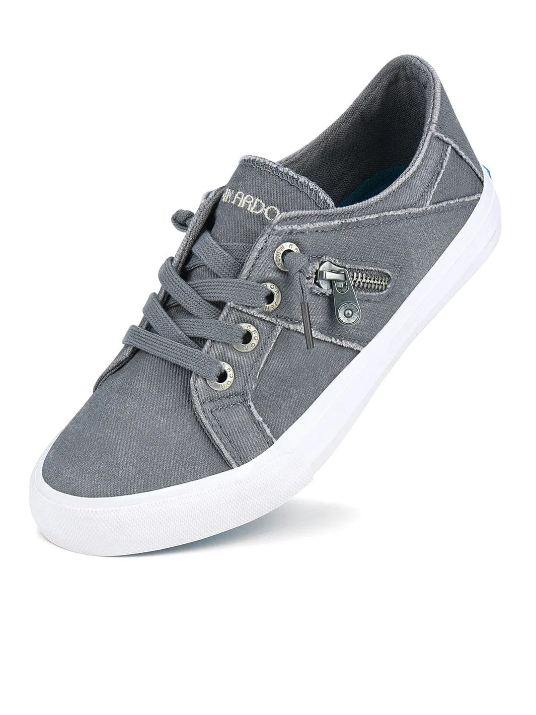 Best Sneakers To Wear With A Suit JENN ARDOR Elastic Slip-On Sneakers - Retro Fashion Comfort