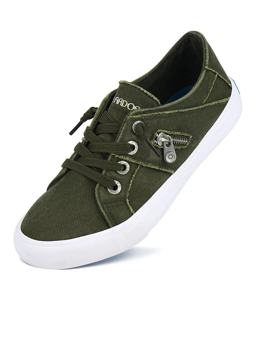 J 41 Sneakers JENN ARDOR Elastic Slip-On Sneakers - Retro Fashion Comfort