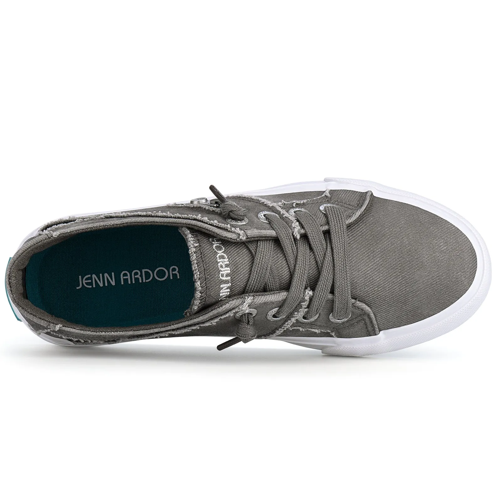 Socks Sneakers JENN ARDOR Elastic Slip-On Sneakers - Retro Fashion Comfort