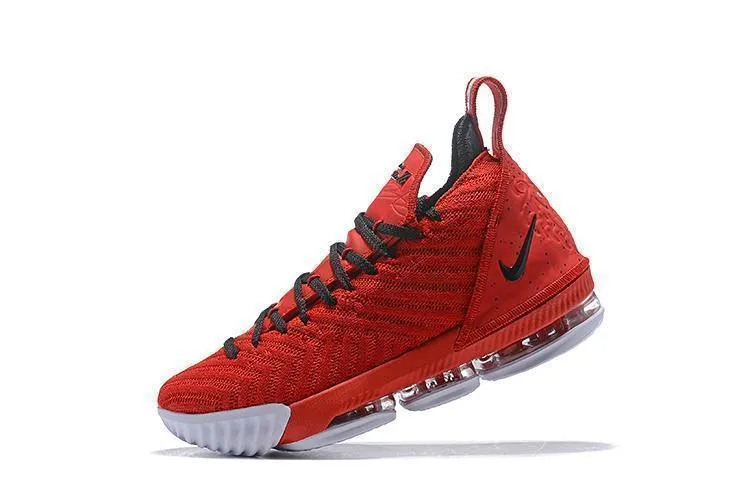Nike Lebron XVI 16 EP Red White Men Shoes !!! CYBER MONDAY SALE !!! Asics Hiit Training Shoes