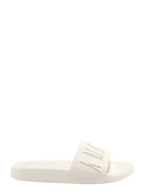 Sandals Negril Resort Map Amiri Logo Embossed Slides