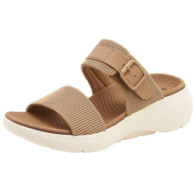 Archotic Supportive Sandals Chunky Platform Flip Flops