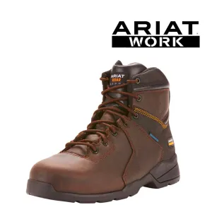 Work Wear Boots ARIAT Men's Rebar Flex Protect 6 Inch Waterproof Carbon Toe 10025009