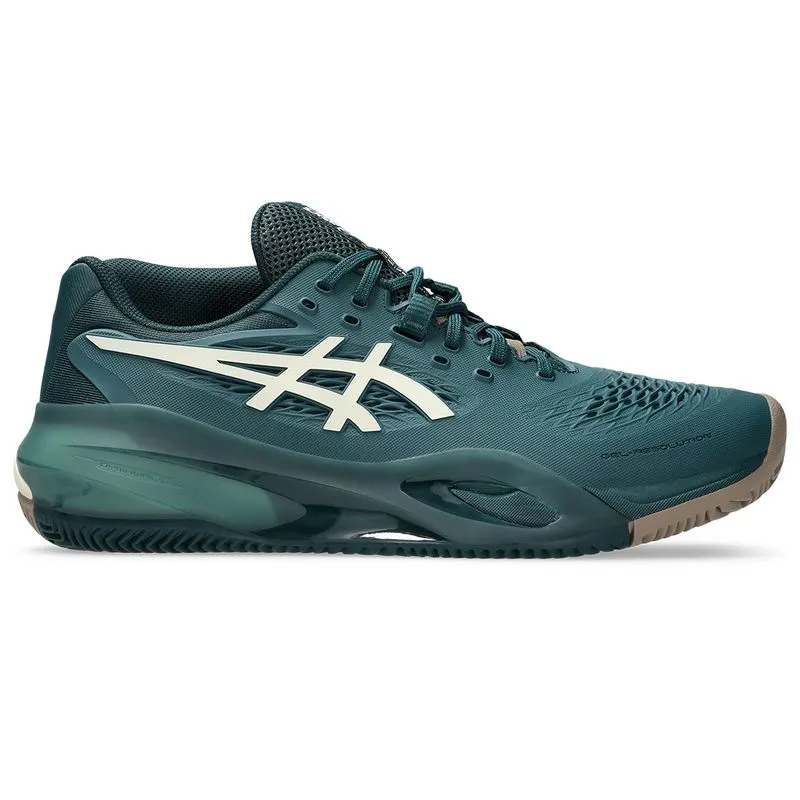 Asics Men's Gel Resolution X Saxon Green and Birch Asics Gel Course Ace Golf Shoes