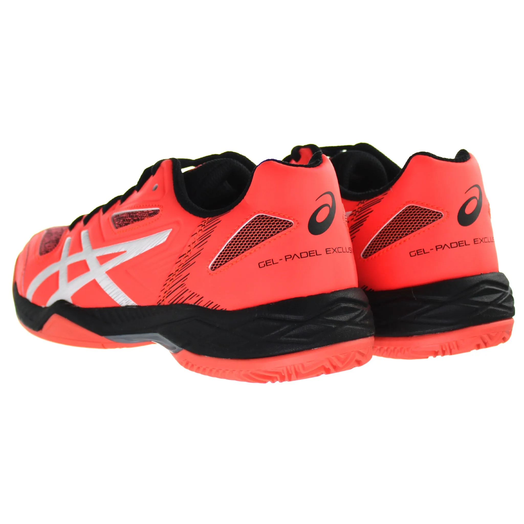 Asics Step Aerobic Shoes Asics Gel-Padel Exclusive 5 SG Womens Orange Trainers