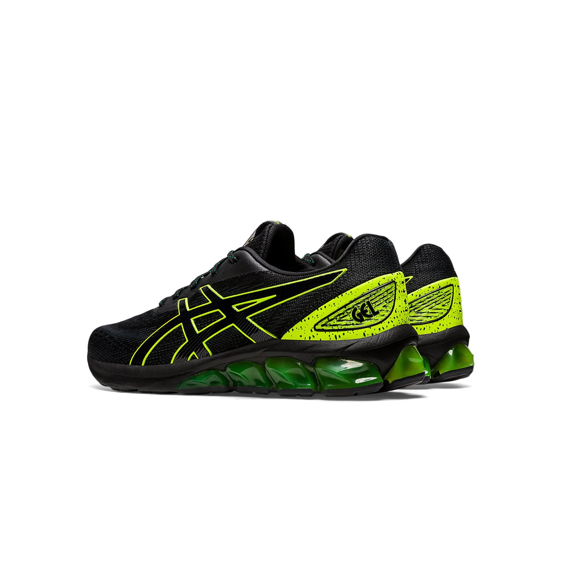 ASICS GEL QUANTUM 180 VII 'Black / Safety Yellow' Asics Gel Basketball Shoes