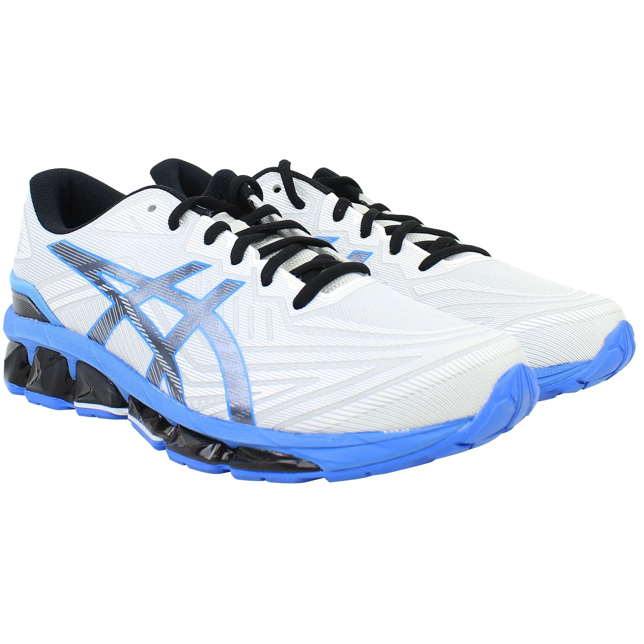 Asics Cricket Shoes With Spikes Asics Gel-Quantum 360 VII Mens Grey Running Shoes