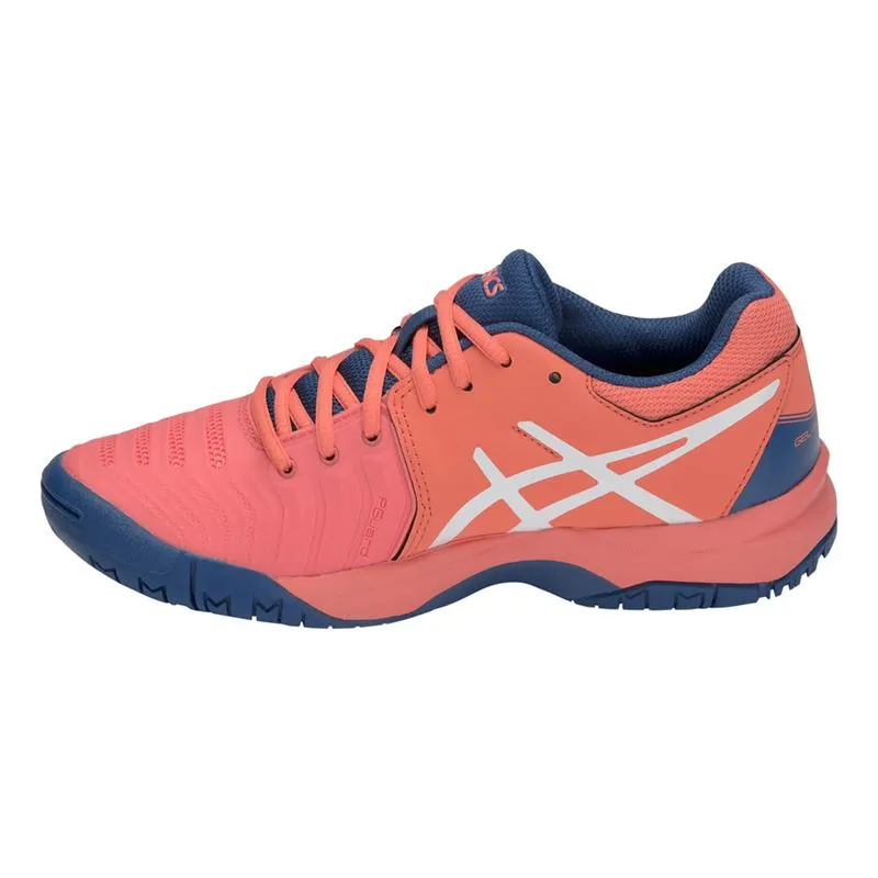 Asics Gel Resolution 7 GS (Papaya/White) Junior Asics Mexico 66 Shoes