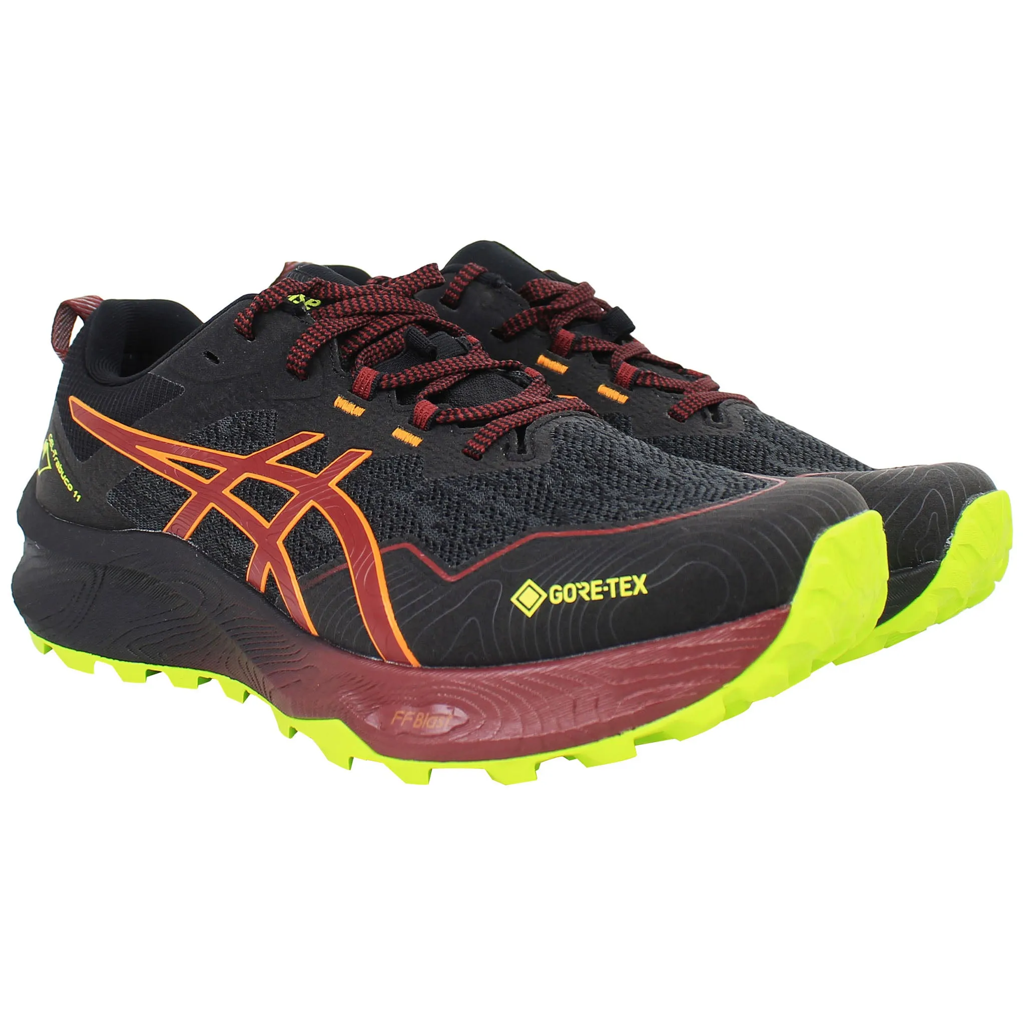 Asics Shoes Sale Uk Asics Gel-Trabuco 11 GTX Mens Black Running Shoes
