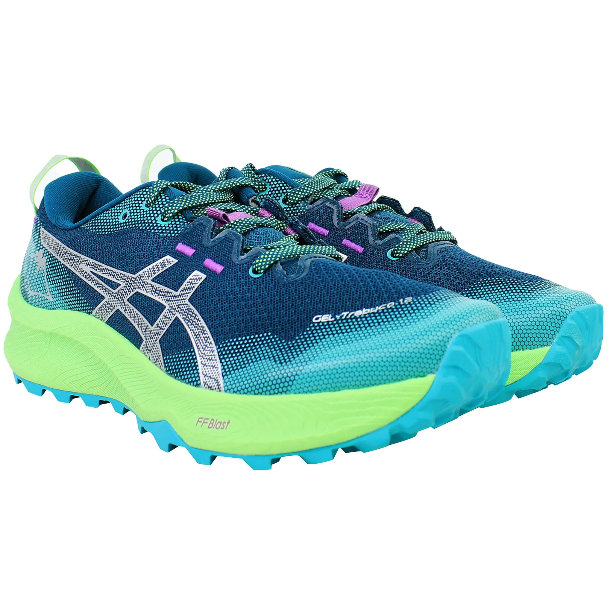 Asics Gore Tex Trail Running Shoes Asics Gel-Trabuco 12 Womens Green Running Shoes