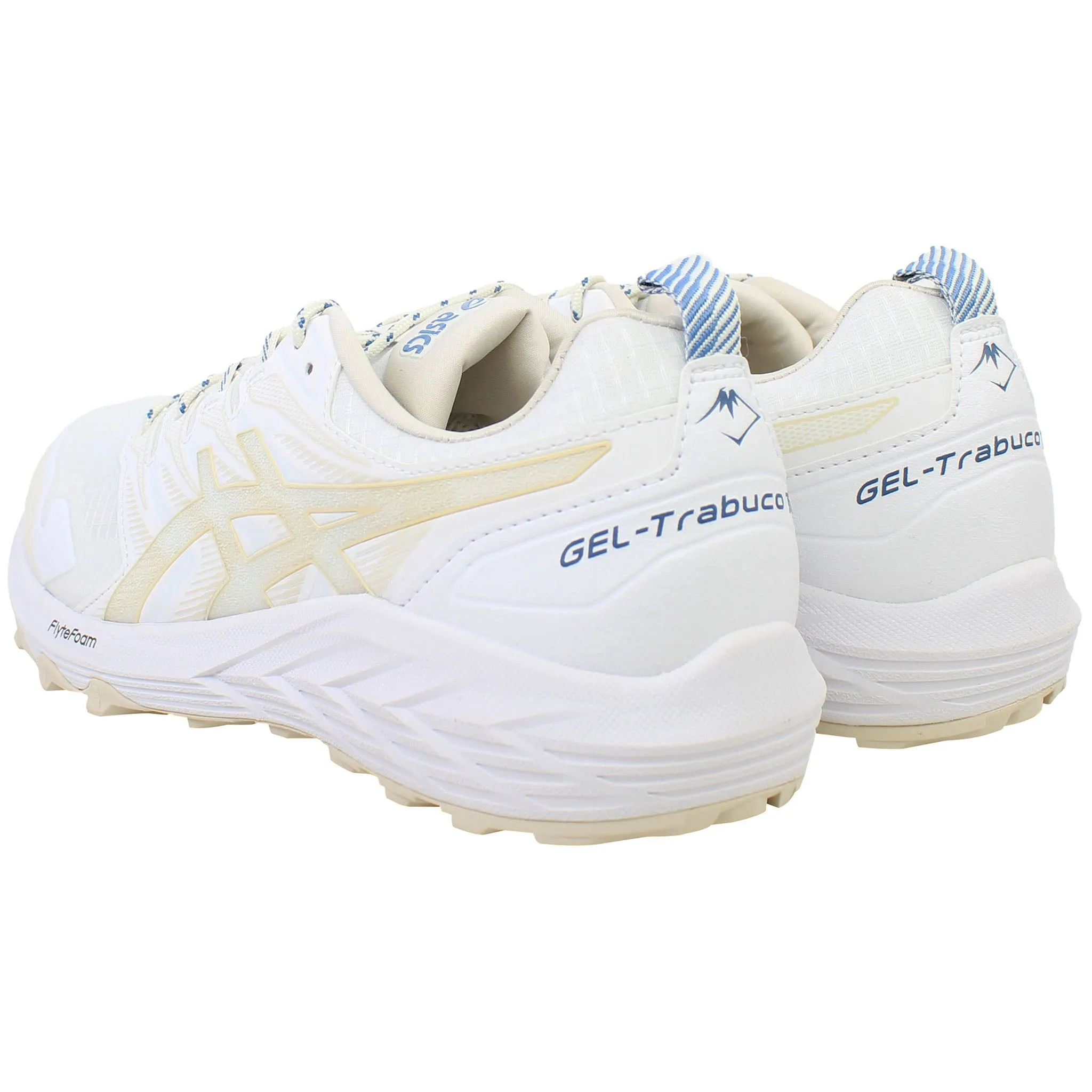 Asics Running Shoes Size 7.5 Asics Gel-Trabuco Terra SPS Mens White Running Shoes