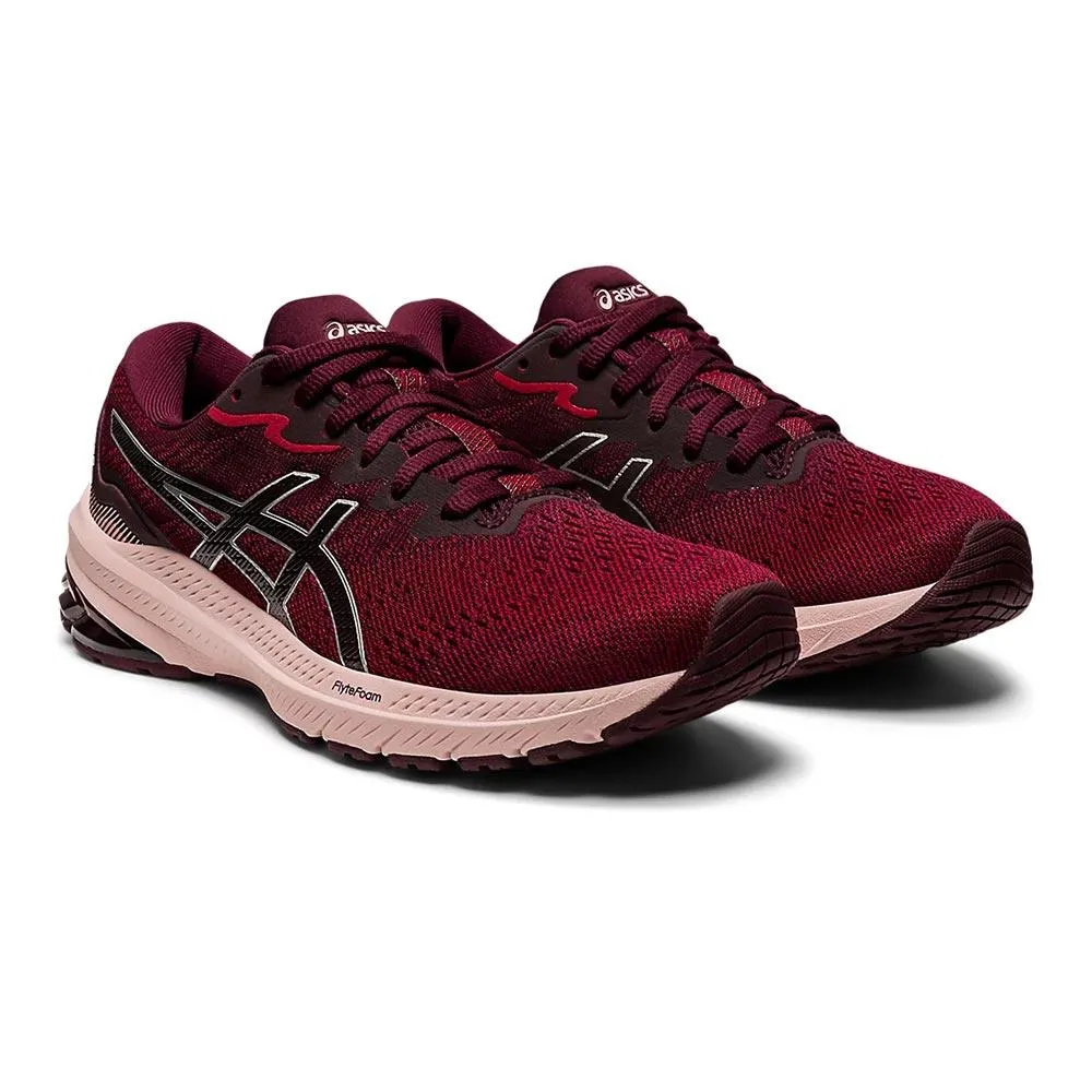 Asics GT-1000 11 - Cranberry/Pure Silver Asics Volleyball Shoes Upcourt 6