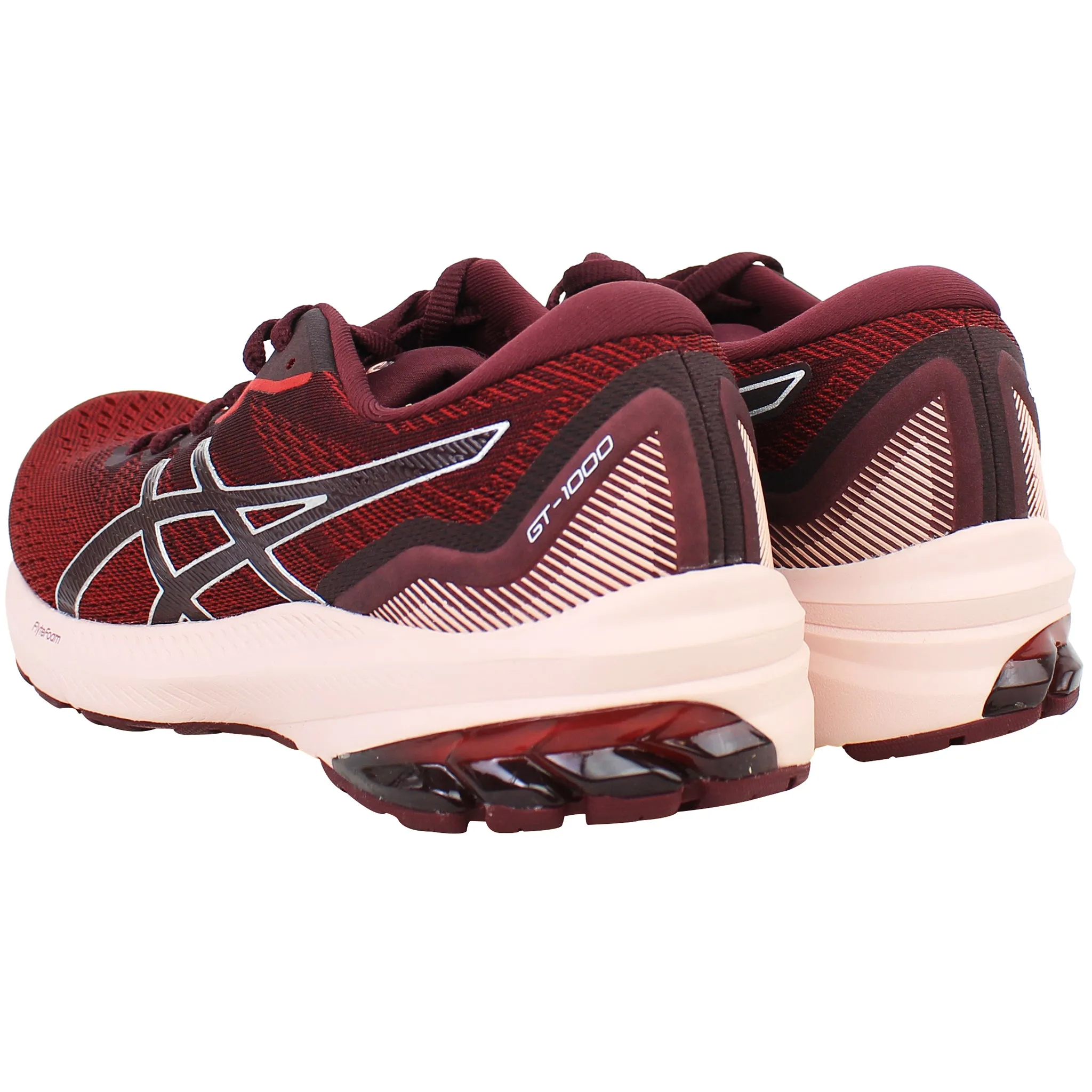 Asics GT-1000 11 Womens  Red Running Shoes Asics Gel Series Shoes