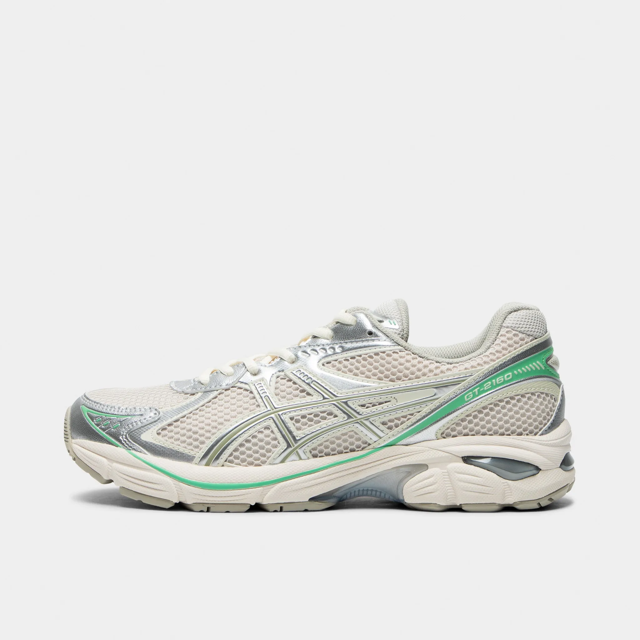 ASICS GT-2160 Off White / Grey - Green Asics Tai Chi Shoes