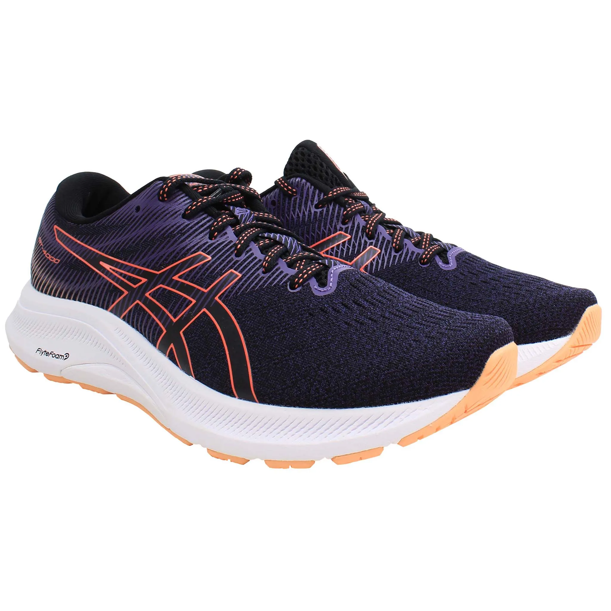 Asics Table Tennis Shoes Asics GT-4000 3 Womens Purple Running Shoes