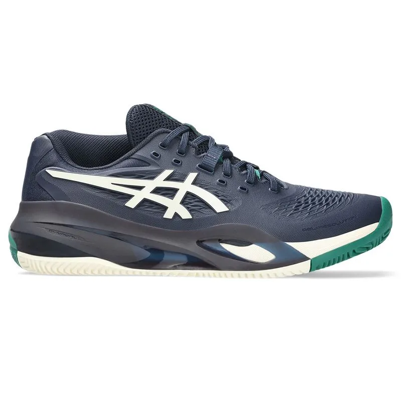 Asics Tennis Shoes Flat Feet Asics Men's Gel Resolution X Clay Midnight Cream