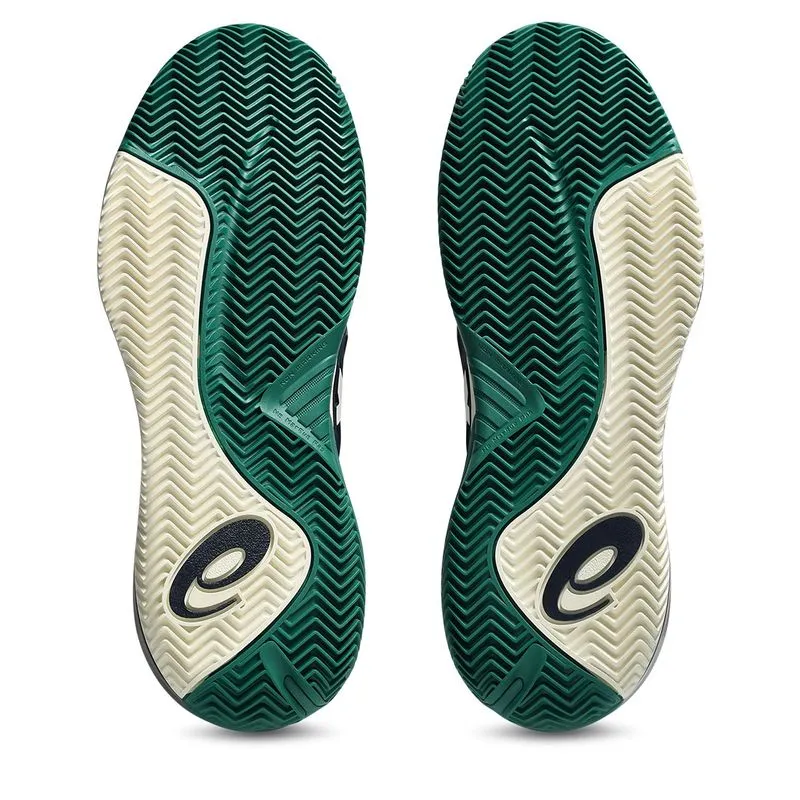 Hard Court Tennis Shoes Asics Asics Men's Gel Resolution X Clay Midnight Cream