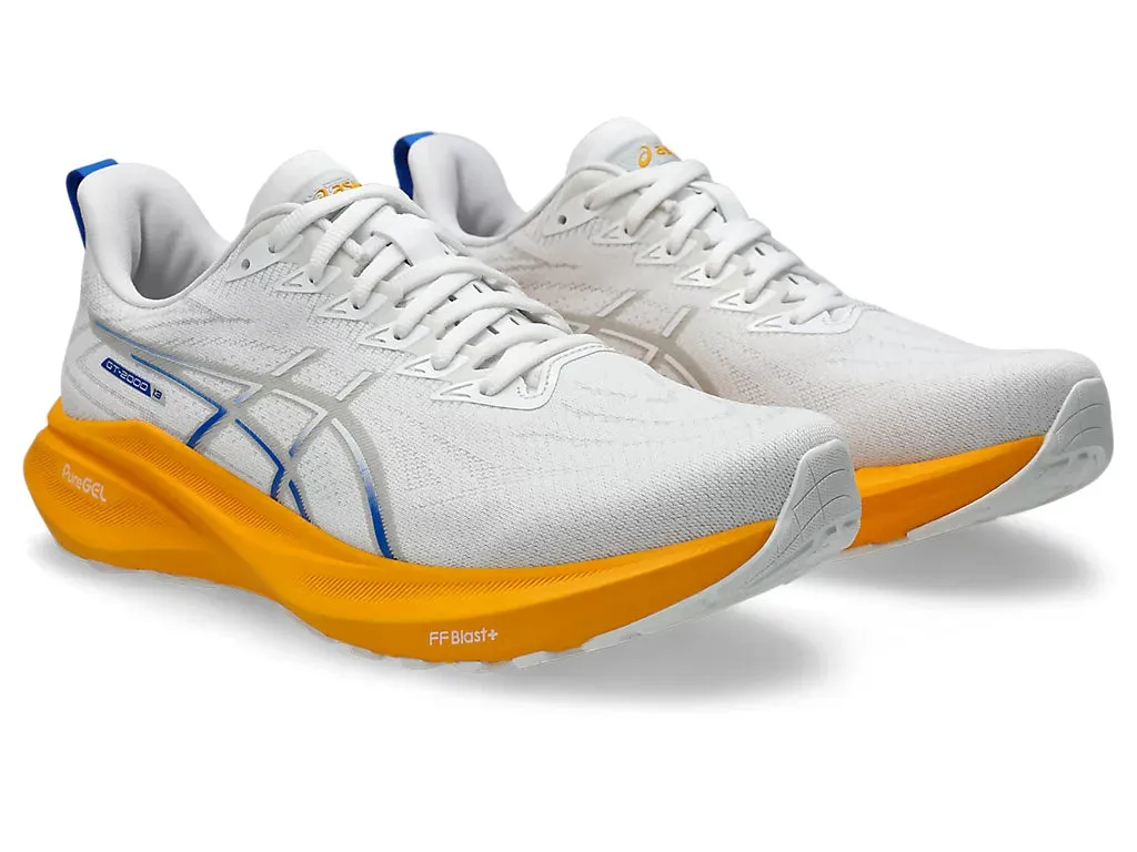 Asics Wrestling Shoe Laces Asics Men's GT-2000 13 Running Shoes in White/Concrete