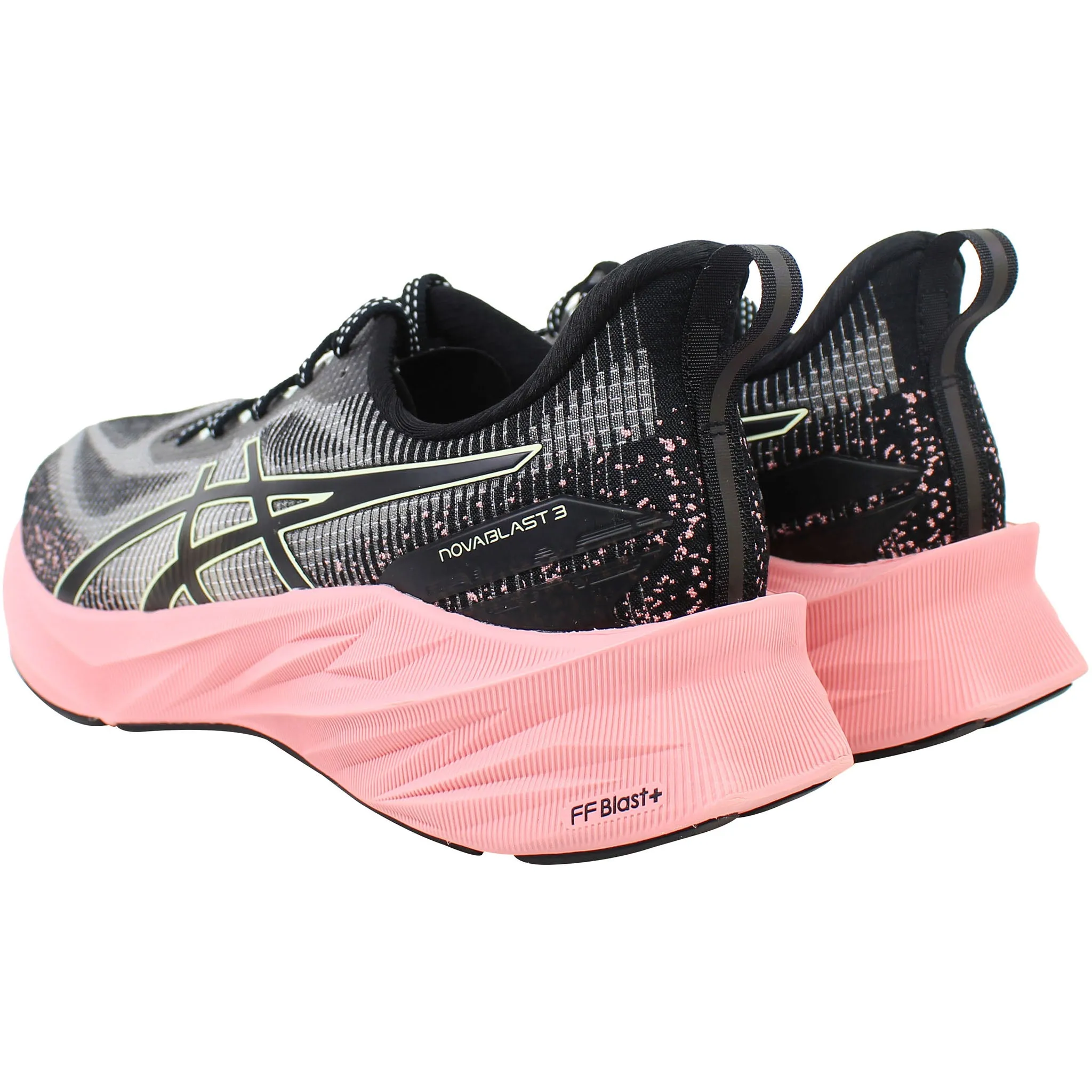 Asics Novablast 3 LE Womens Black Running Shoes Asics 6e Shoes