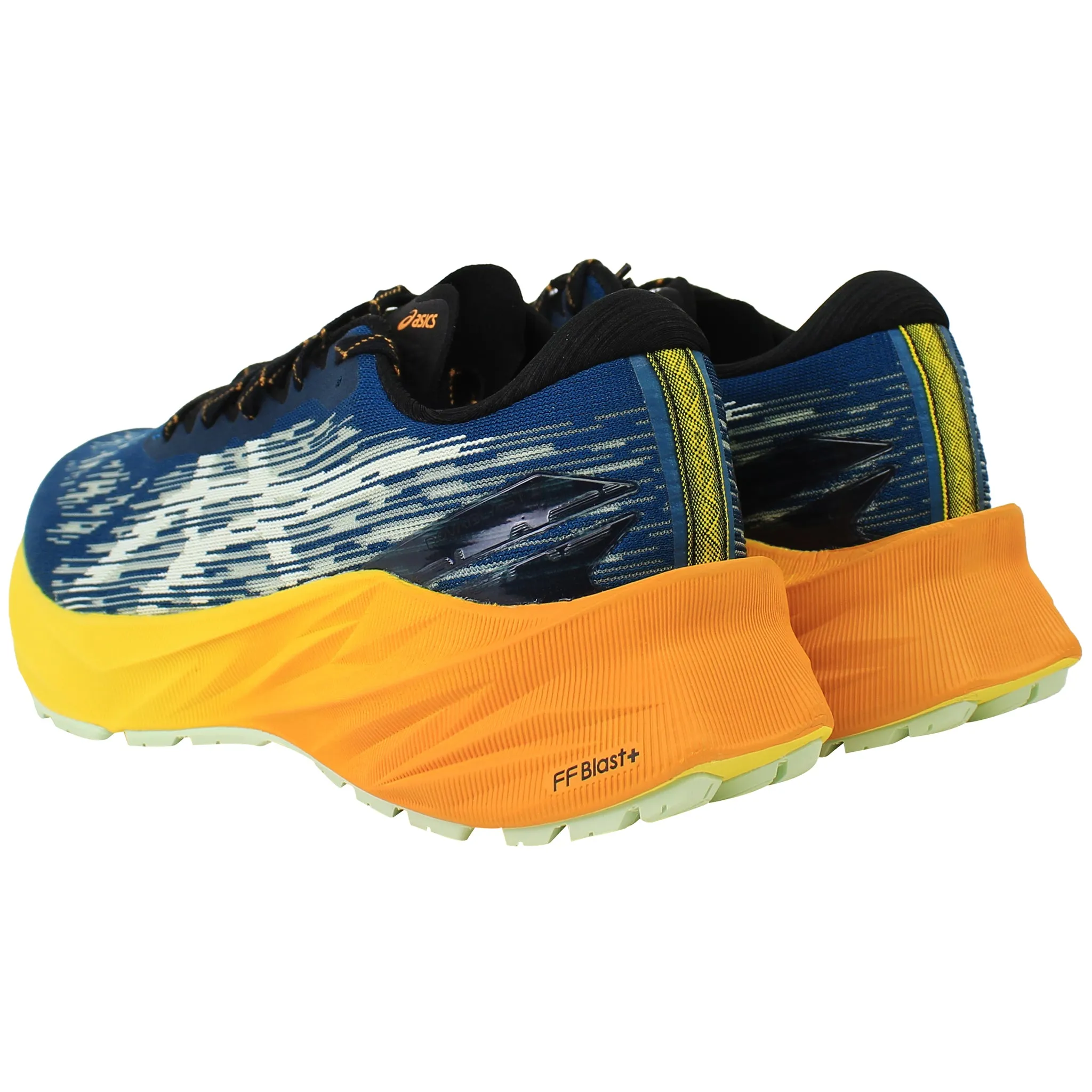 Asics Tiger Gel-saga Shoes Asics Novablast 3 TR Mens Blue Running Shoes