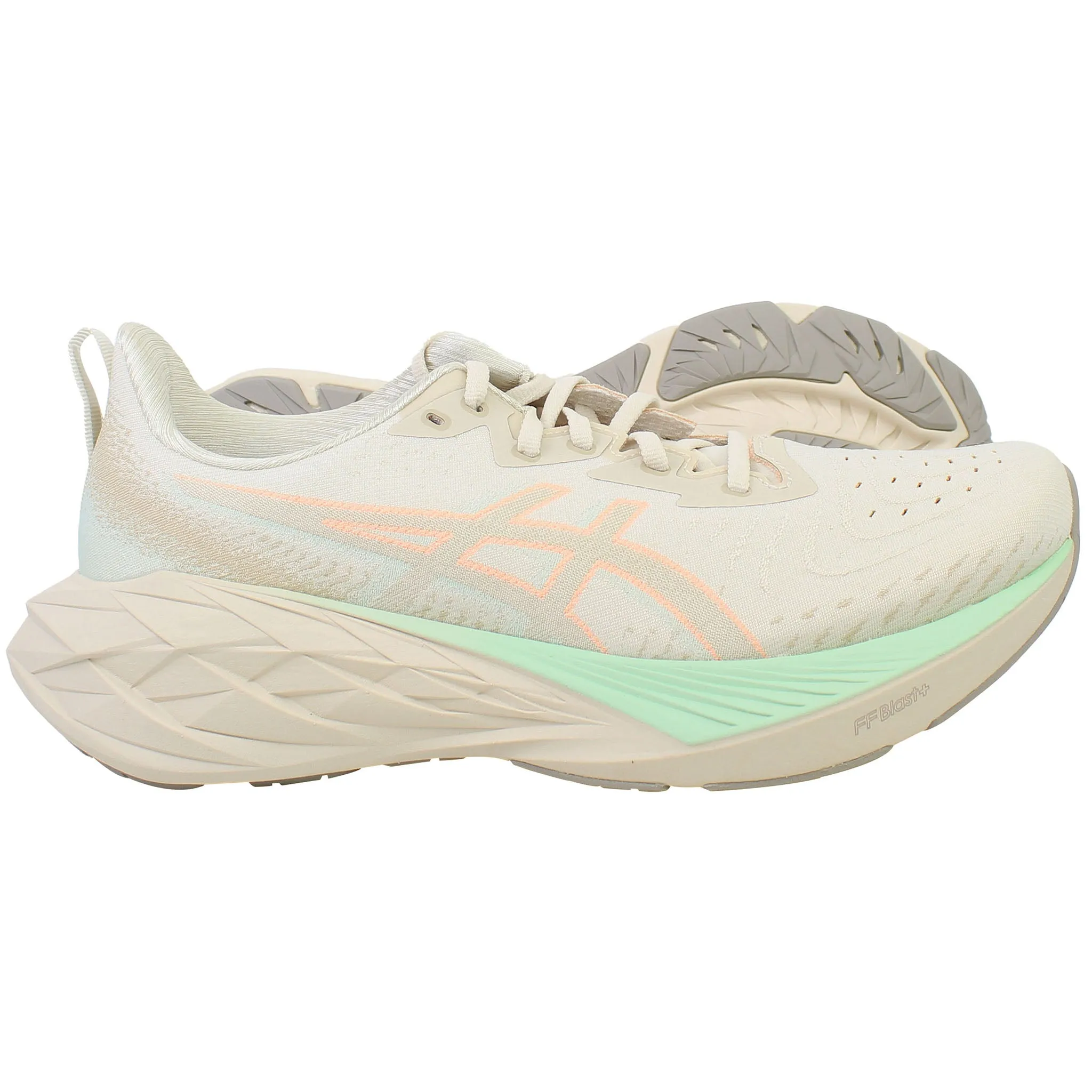 Asic Running Shoes Amazon Asics Novablast 4 Womens Beige Running Shoes