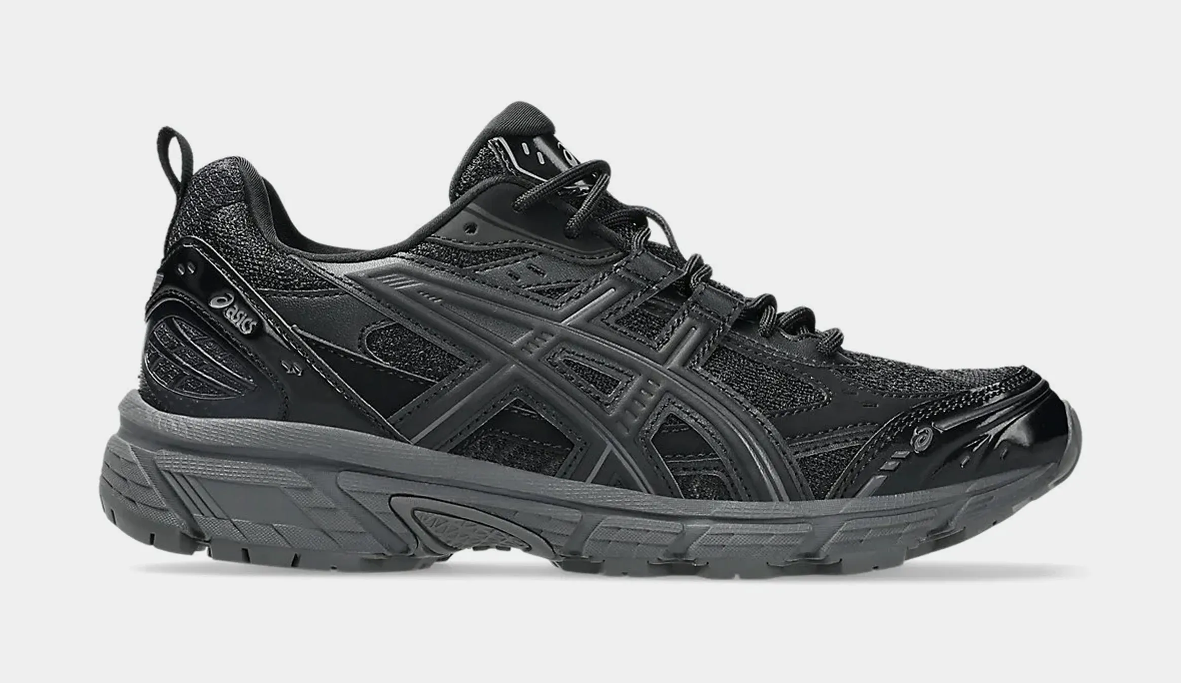 Gel Nunobiki Mens Running Shoes (Black/Obsidian Grey) Jasmine Paolini Asics Shoes