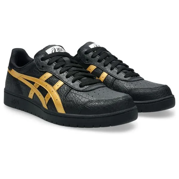 Asics Tiger Gymnastics Shoes Asics Skateboarding Japan Pro Black - Pure Gold