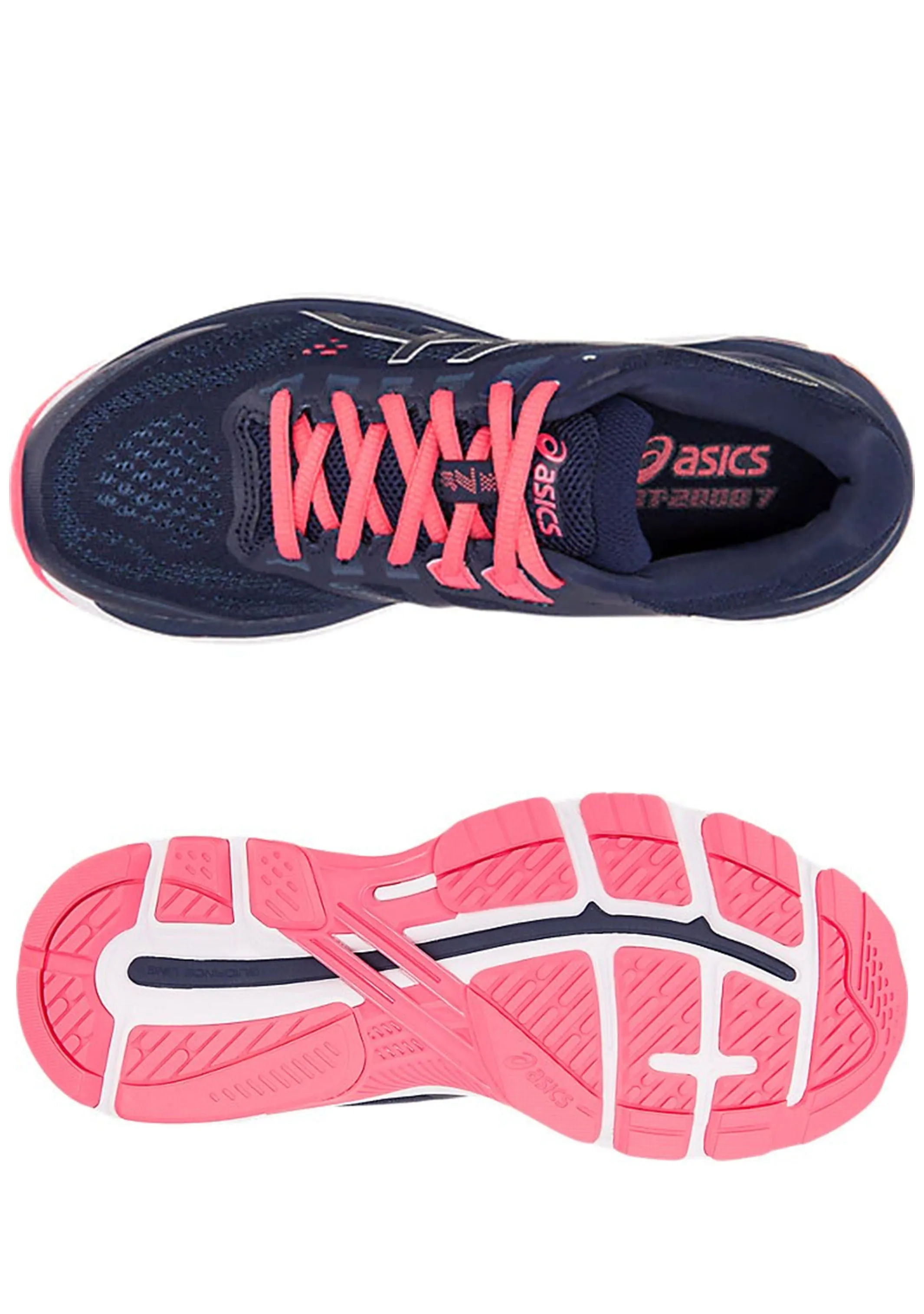 Asics Gel Resolution 6 Tennis Shoe Asics Womens GT 2000 7 (D Width) <BR> 1012A146 401
