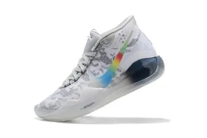 Nike Zoom KD 12 'White Grey Rainbow' Men Shoes Sneaker !!! CYBER MONDAY SALE !!! Asics Shoe Tag