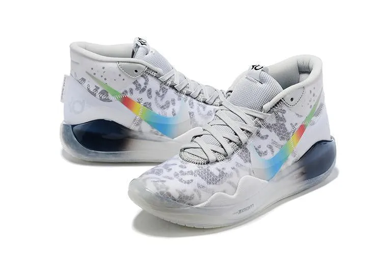 Asics Solution Speed Ff 3 Tennis Shoes Nike Zoom KD 12 'White Grey Rainbow' Men Shoes Sneaker !!! CYBER MONDAY SALE !!!