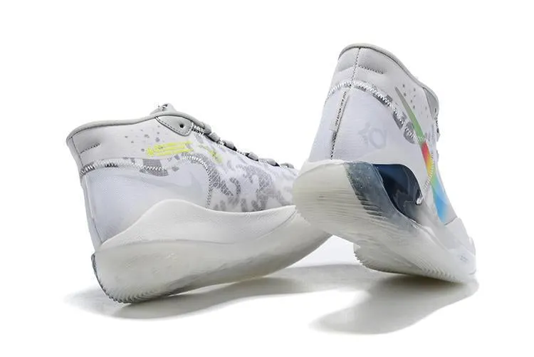 Nike Zoom KD 12 'White Grey Rainbow' Men Shoes Sneaker !!! CYBER MONDAY SALE !!! Best Asics Shoes For Training